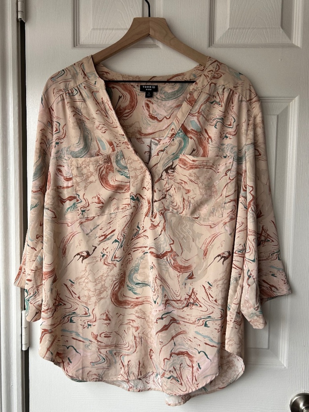 Torrid Harper Blouse size 1
